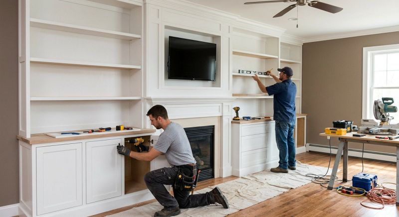 Built In Furniture Construction in Alexandria, VA
